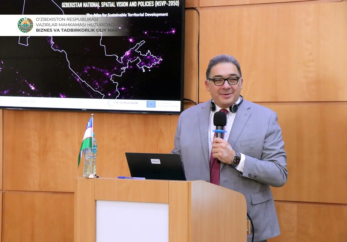 Biznes va tadbirkorlik oliy maktabida O‘zbekistonning 2050-yilgacha bo‘lgan Milliy hududiy rivojlanish konsepsiyasi muhokama qilindi